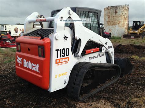 bobcat t190 track skid steer|bobcat t190 brochure.